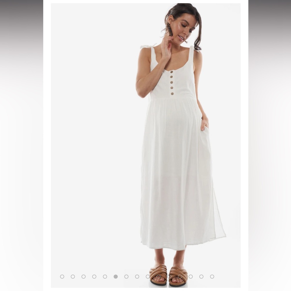 Bae the Label Breeze Along midi dress xs
